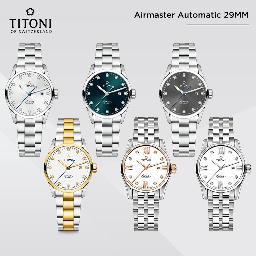 นาฬิกาผู้หญิง TITONI Airmaster Automatic 29MM
