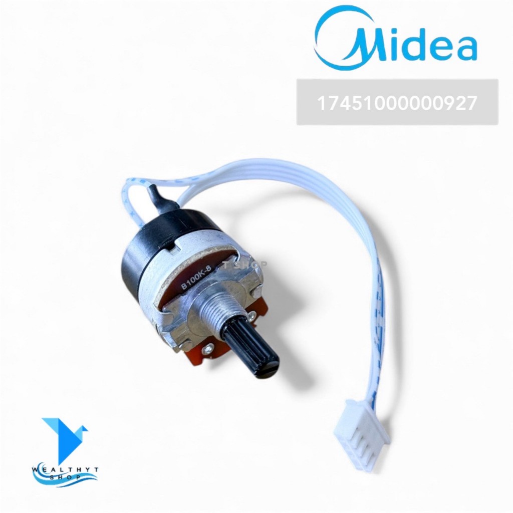 17451000000927 วอลลุ่มเครื่องทำน้ำอุ่น Midea (100K) อะไหล่เครื่องทำน้ำอุ่น ของแท้ศูนย์