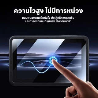 Actual ฟิล์มกระจก DJI Action 4 / 5 pro ติดง่าย เว้นขอบ ไม่ดันเคส Tempered Glass Film for DJI OsmoAction