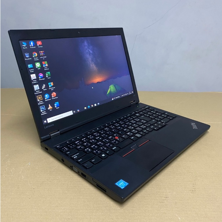 โน๊ตบุ๊คมือสอง Notebook Lenovo L570 i5gen6(RAM:4-8GB/HDD:500GB) ขนาด15.6"คีย์บอร์ดตัวเลขแยก
