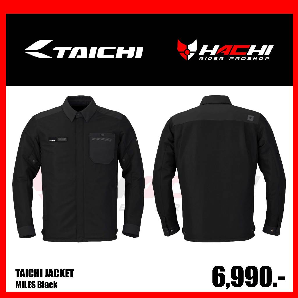 เสื้อการ์ด TAICHI MILES AIR JACKET - Black