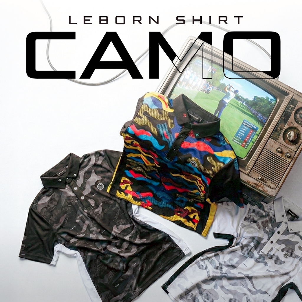 LEBORN CAMO — เสื้อกอล์ฟที่เรากล้าบอกว่า “ใช่ที่สุด”