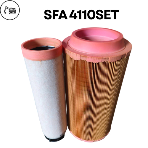 กรองอากาศ CAT318 D2 Mann Filter C20500 ( AF26395 AF26396 P778994 + P780036 2229020 ) ลูกนอก + ลูกใน