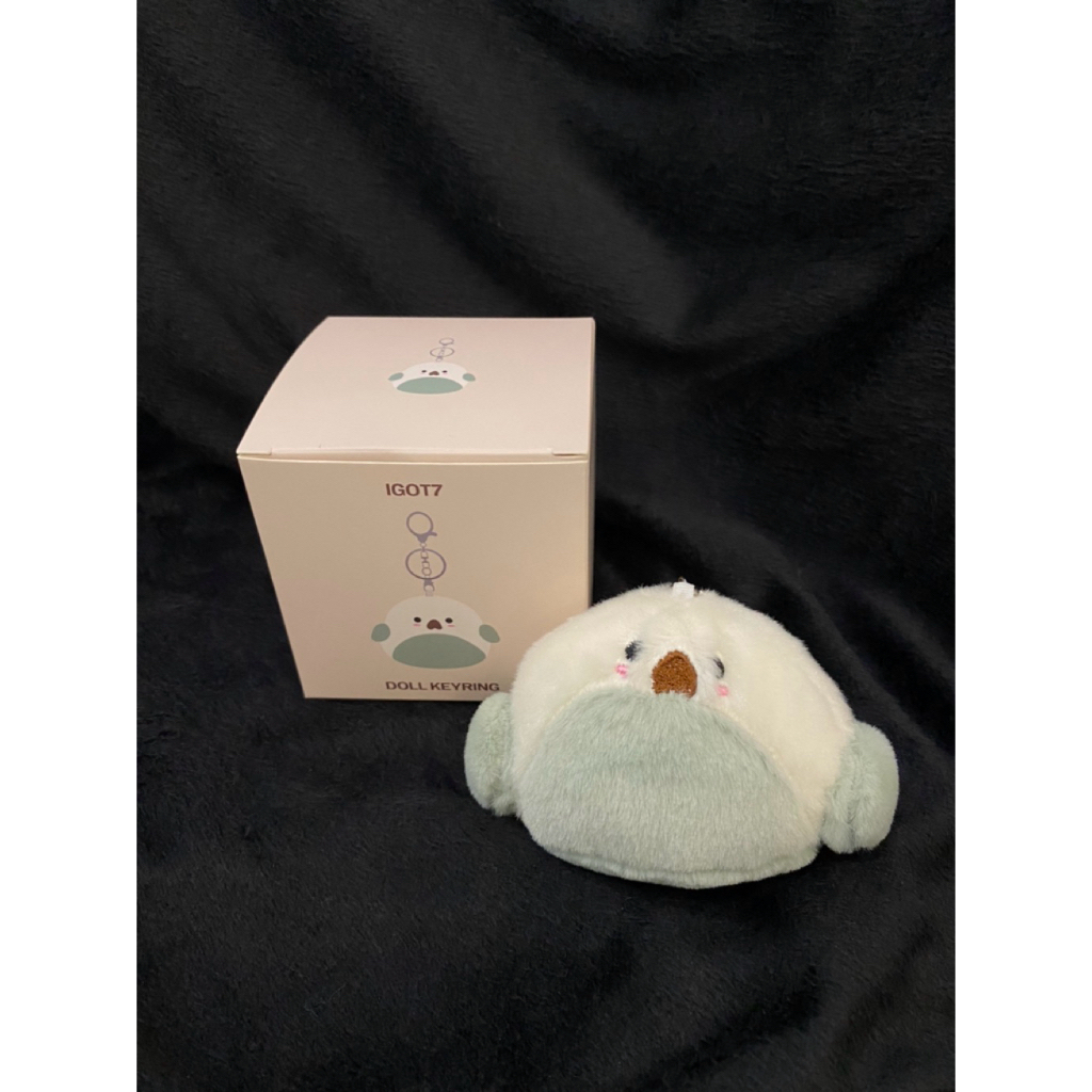2025 Got7 Concert Nestfest in Bangkok : IGOT7 Doll Keyring Thai Version พวงกุญแจนกเขียว เวอร์ชั่นไทย