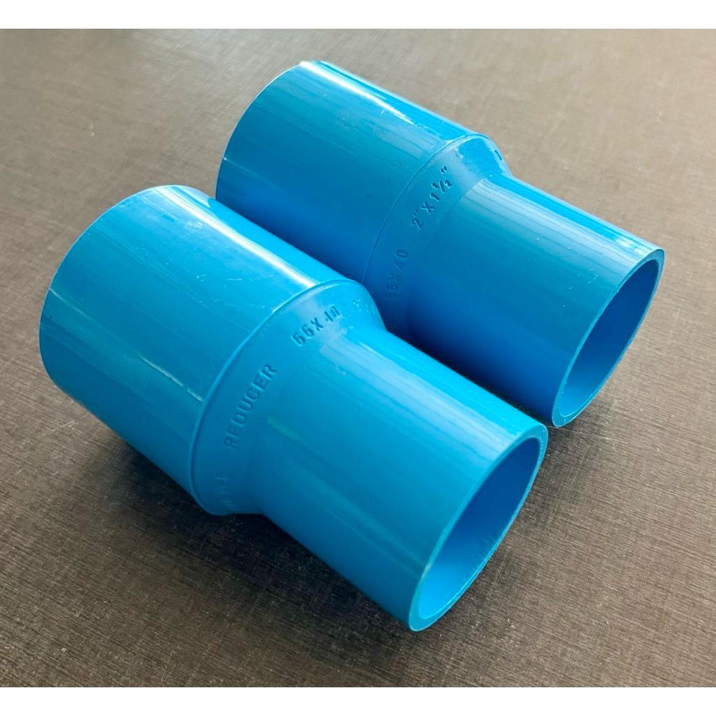 (แพ็ค10ชิ้น) 2“x11/2” ข้อลดกลมหนา 2นิ้ว ลด นิ้วครึ่ง PVC 13.5 ตราTOP