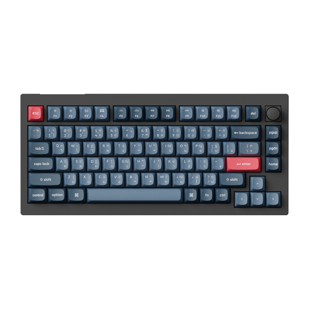 [ส่งด่วน] Keychron V1 Max Wireless Gasket Mechanical Keyboard คีย์บอร์ดไร้สาย ประกัน ศูนย์ไทย 2 ปี รูปที่ 3