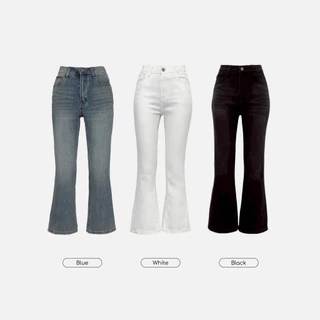 Paloy - PL6006 กางเกงยีนส์ขาม้าโพนี่เต่อ ผ้ายืดใส่สบาย