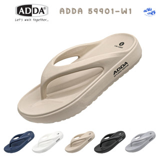 รองเท้าแตะ แบบหูคีบ ADDA รองเท้าลำลอง แบบหนีบ สำหรับผู้หญิง รุ่น 59901W1 (ไซส์ 4-6)