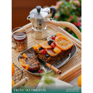 [630 กรัม] Fruitcake by Thongsook | Special Topping Fruitcake | ผลไม้แน่นฉ่ำ ไม่ใส่เชอร์รี่เขียวแดง