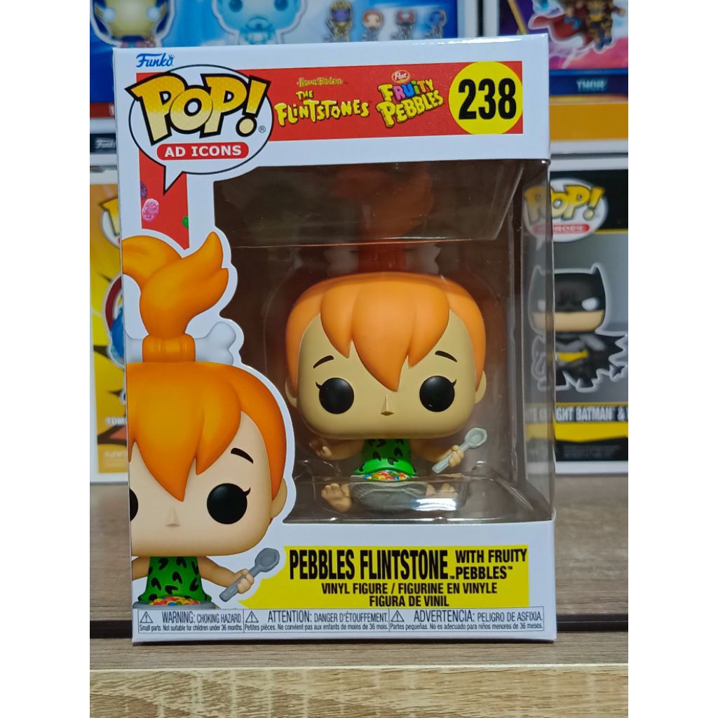Funko Pop! : The Flintstones - Pebbles Flintstone with Fruity Pebbles