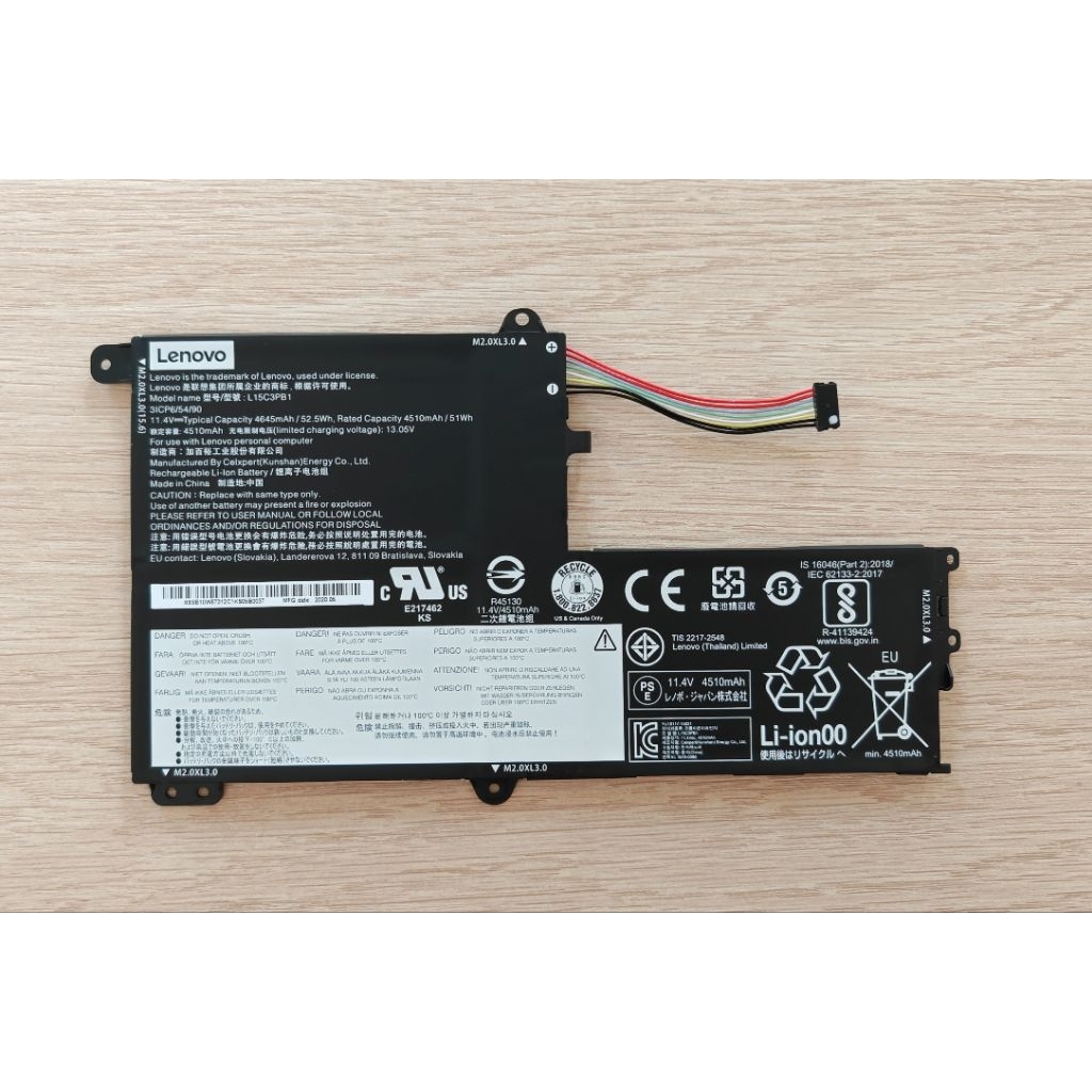 ✨ แบตเตอรี่ Lenovo L15C3PB0 L15C3PB1 For Lenovo  LENOVO Ideapad 320S-14IKB 320S-15IKB 330S-14IKB 330
