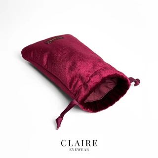 CLAIRE : Velvet Glasses Pouch | ถุงเก็บแว่นตากำมะหยี่ Limited Edition