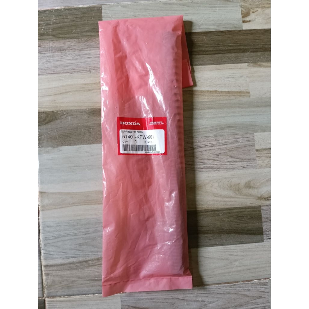 สปริงโช๊คหน้า HONDA WAVE 100 ทุกรุ่น แท้เบิกศูนย์ 51401-KPW-901