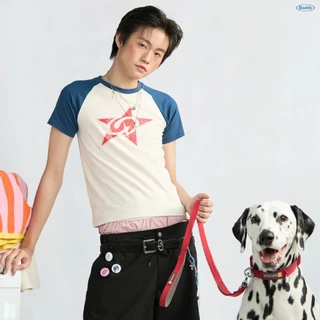 DADDYCLUB | Spiral Star T-shirt เสื้อยืดลายดาว สุดเท่