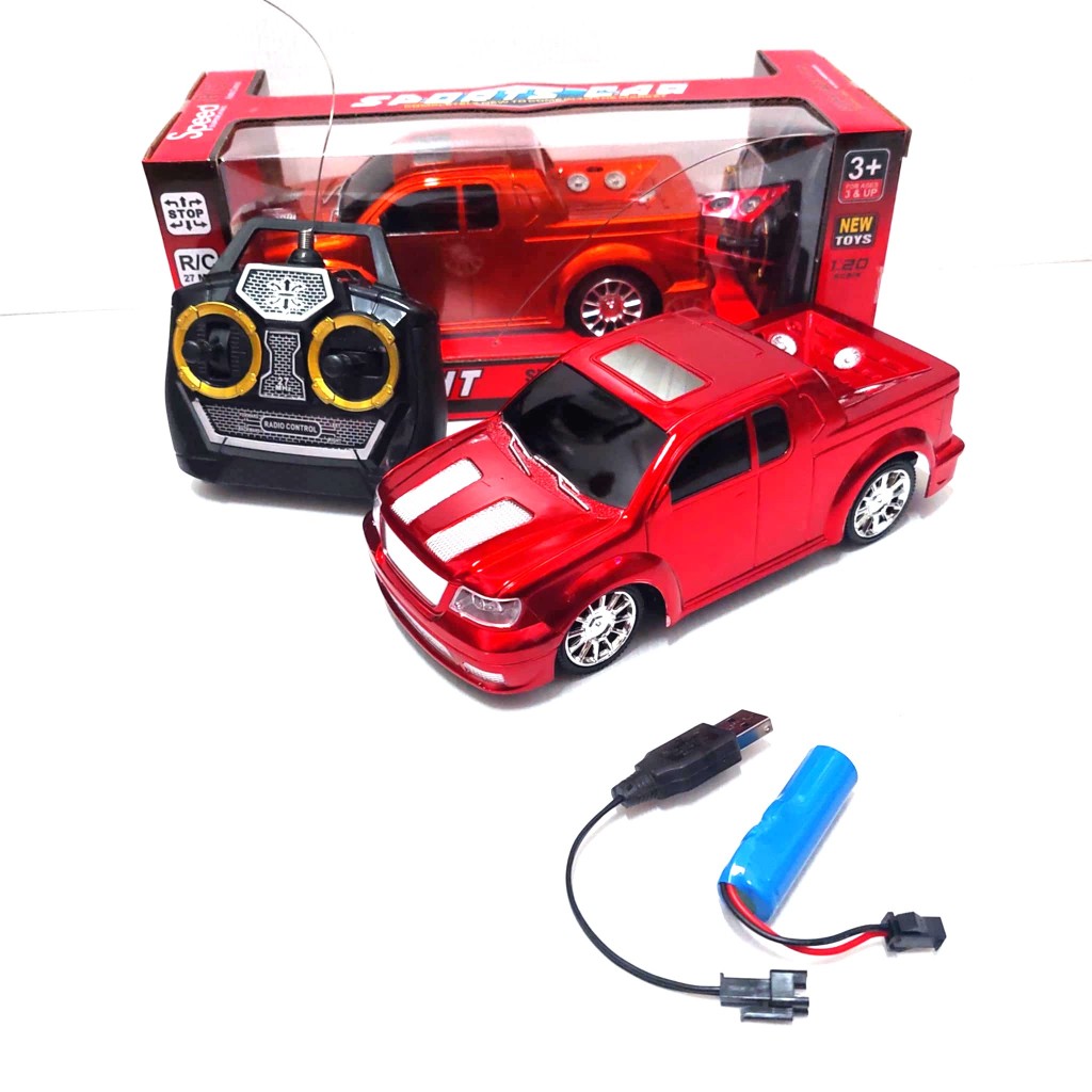รถบังคับวิทยุ รถกะบะ แบบชาร์จแบตได้ แถมฟรี ที่ชาร์จแบต มีประกัน ตรงปก รถเด็กเล่น รถของเล่น 8899 - รูปที่ 2
