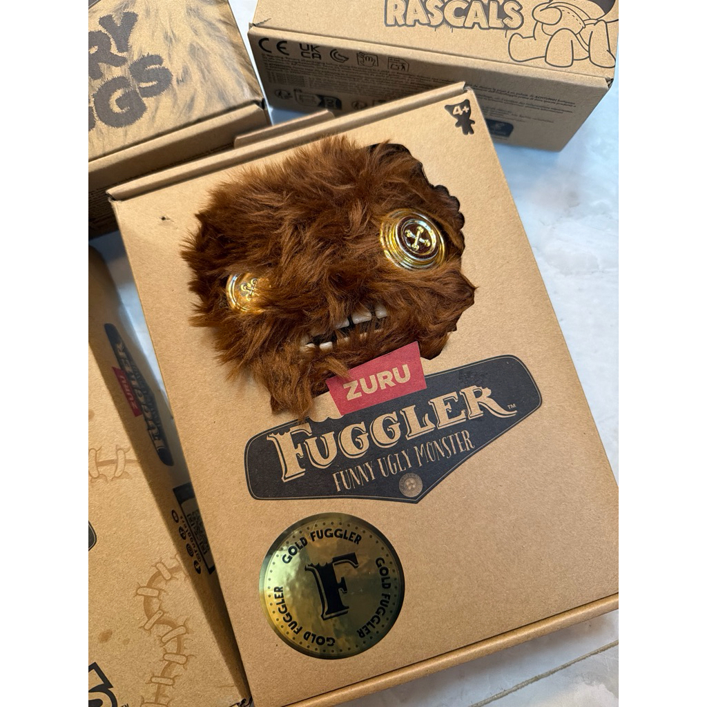 ❤️พร้อมส่งจากไทย!!! 🇹🇭 Fuggler Funny Ugly Monster Gold Fuggler ของแท้ 💯 จากช้อป
