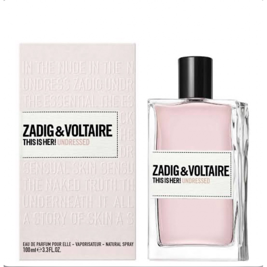 (หายาก)~💐☁️ Zadig & Voltaire This is Her Undressed EDP☁️💐 Musky Powdery & White Floral แท้💯จากช้อป