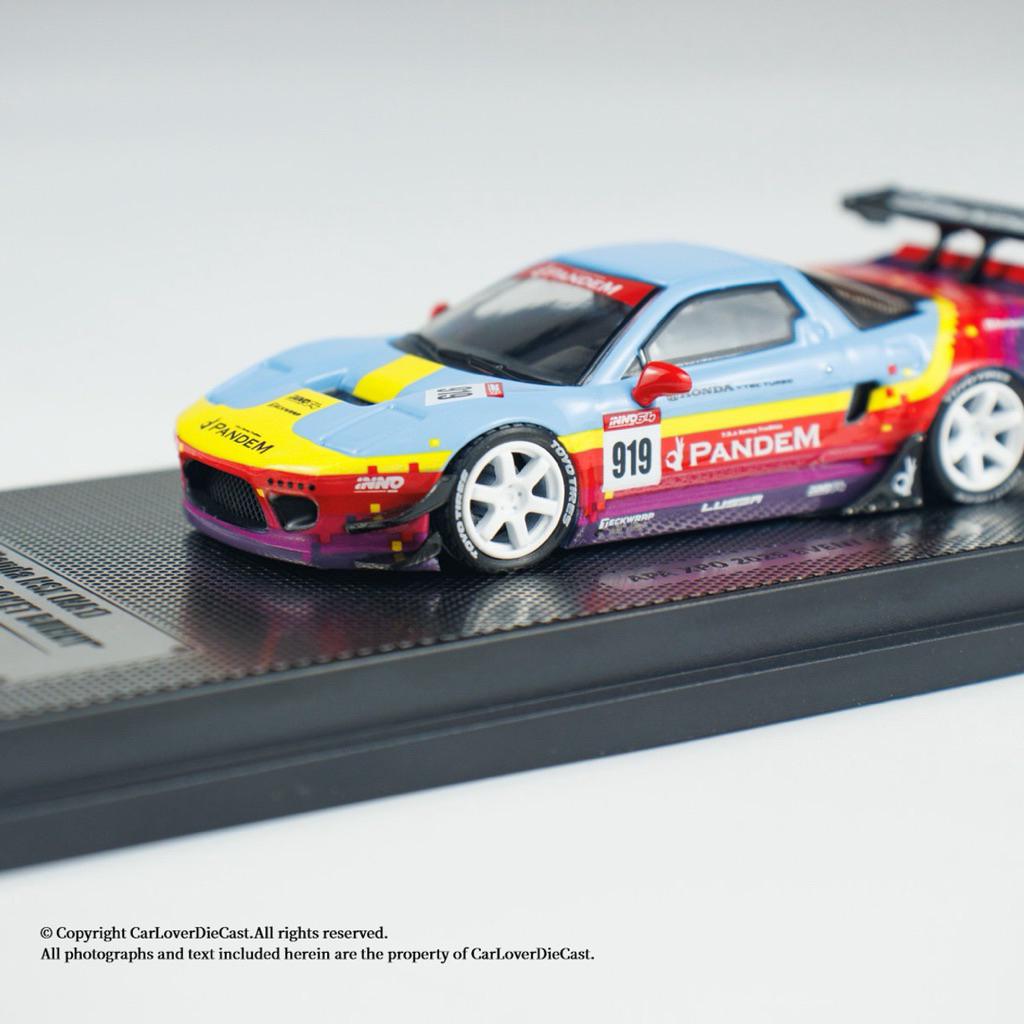 🔹Honda NSX NA1 Pandem Rocket Bunny APA Xpo 2025 Event Edition Scale 1:64 ยี่ห้อ Inno 64