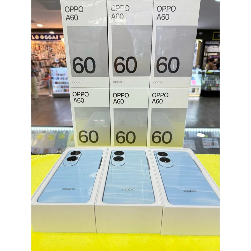 OPPO A60 5G [8+128GB | 8+256GB] เครื่องศูนย์แท้ รับประกันศูนย์ 1 ปี