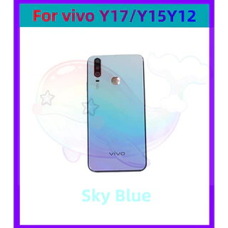 ฝาหลัง ( Back Cover ）vivo Y17 / Y15 / Y12 （ แถมปุ่มสวิตช์นอก + เลนส์กล้อง )