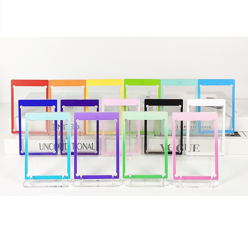 กรอบแม่เหล็กหมุดทอง ขอบสี 35pt พร้อมส่ง