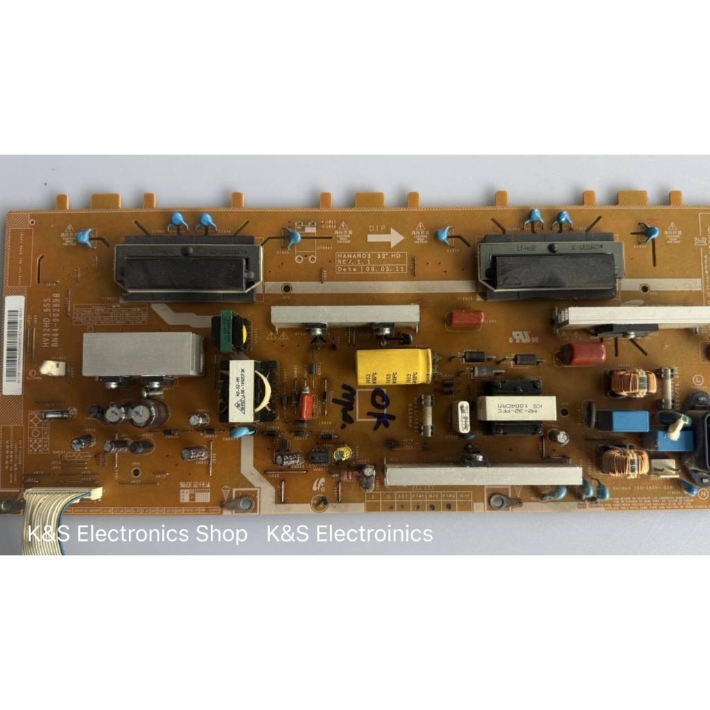 Power Supply Samsung LA32B350F1 พาร์ท BN44-00289A,B  (ซับพลาย ซัมซุง) อะไหล่แท้/ของถอดมือสอง รับประก