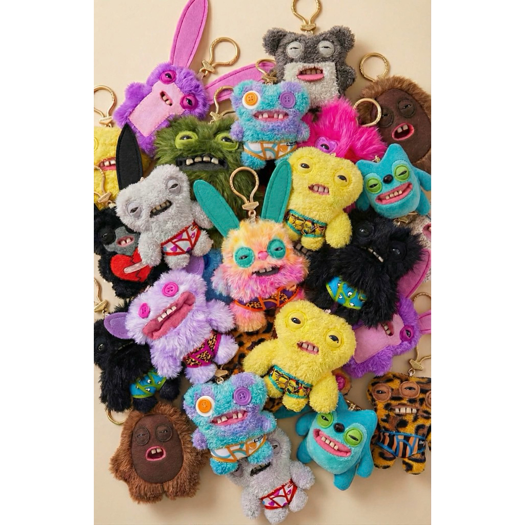 Fuggler keyring 🦷🧸 พวงกุญแจตุ๊กตาfuggler