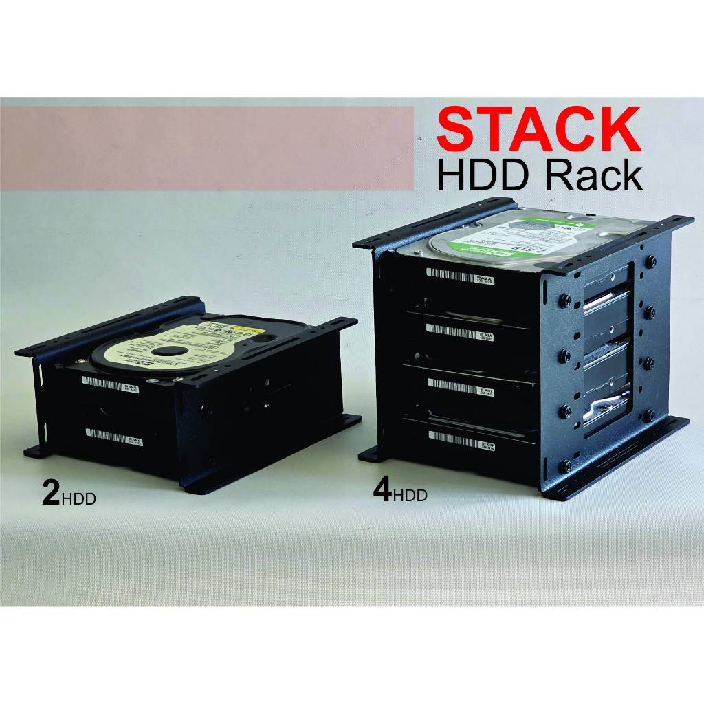 STACK HDD Rack อุปกรณ์จัดเก็บฮาร์ดดิสก์