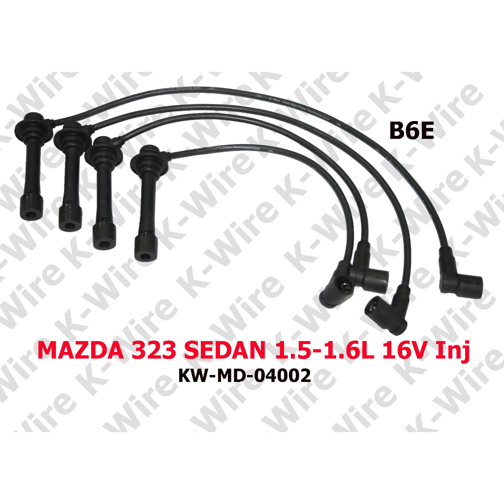 K-Wire MAZDA 323 SEDAN 4.5-1.6L 16V Inj B6E