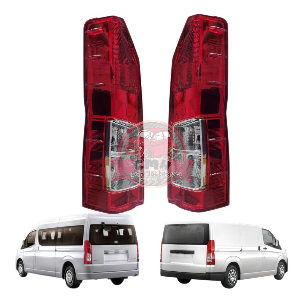 ไฟท้าย รถตู้ TOYOTA HIACE COMMUTER โตโยต้า ไฮเอช คอมมูเตอร์ 2019 2020 2021 2022 2023 2024 2025