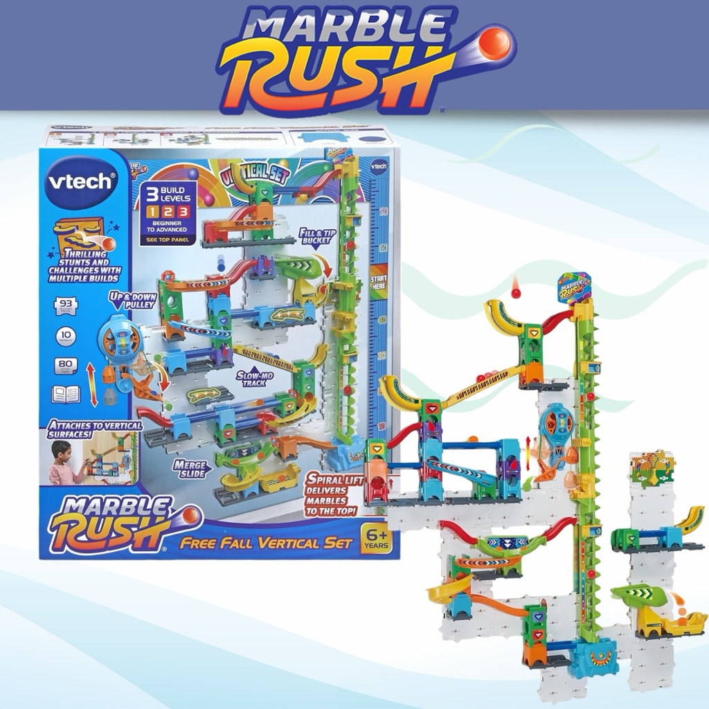 ชุดของเล่น VTech Marble Rush Free Fall Vertical Set