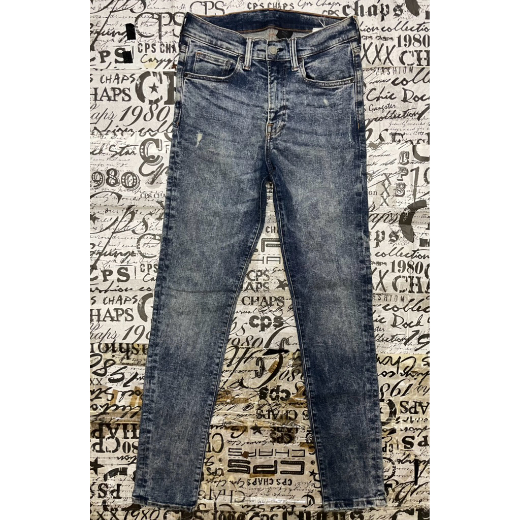 MH Denim Skinny Men Jeans Size 28 กางเกงยีนส์ผู้ชาย ทรงเดฟ สภาพใหม่ ผ้านุ่มยืดขยายได้เยอะมาก ลดไซร์ใ