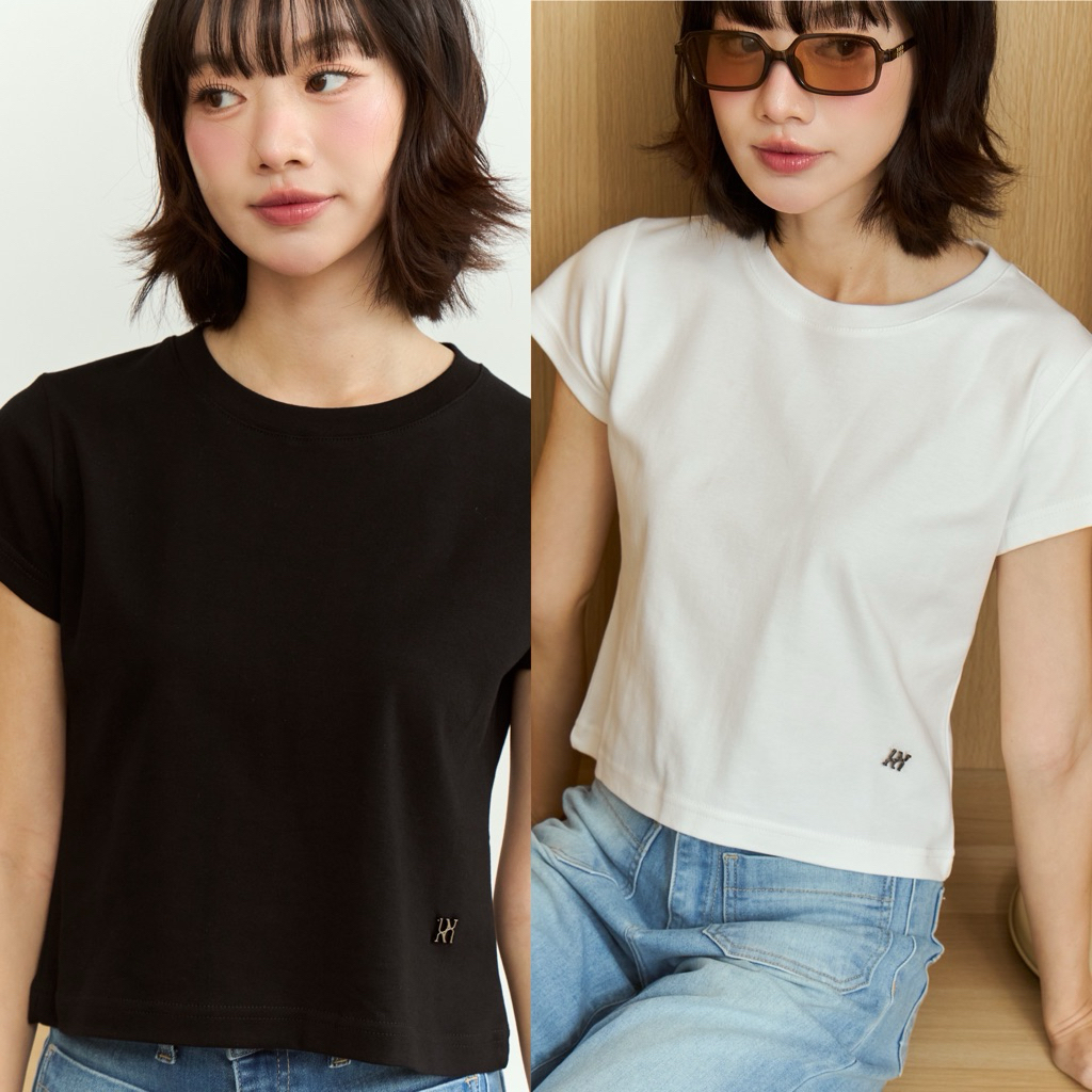 urban apparels | romeo tee เสื้อยืดทรง slim fit ผ้าคอตตอนยืด นุ่ม ไม่ร้อน