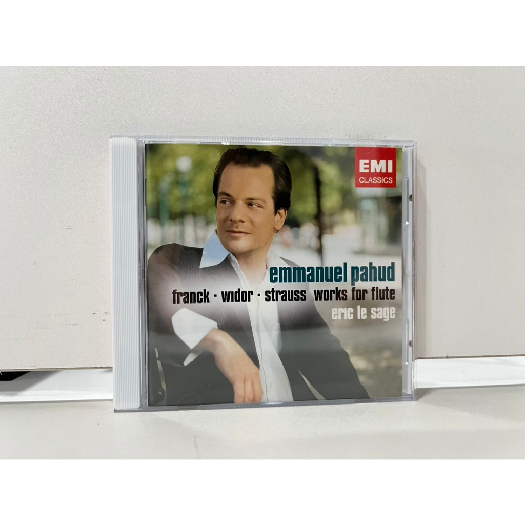 1 CD MUSIC ซีดีเพลงสากล FRANCK STRAUSS: FLUTE SONATAS/WIDOR: SUITE  PAHUD LE SAGE (N2G112)