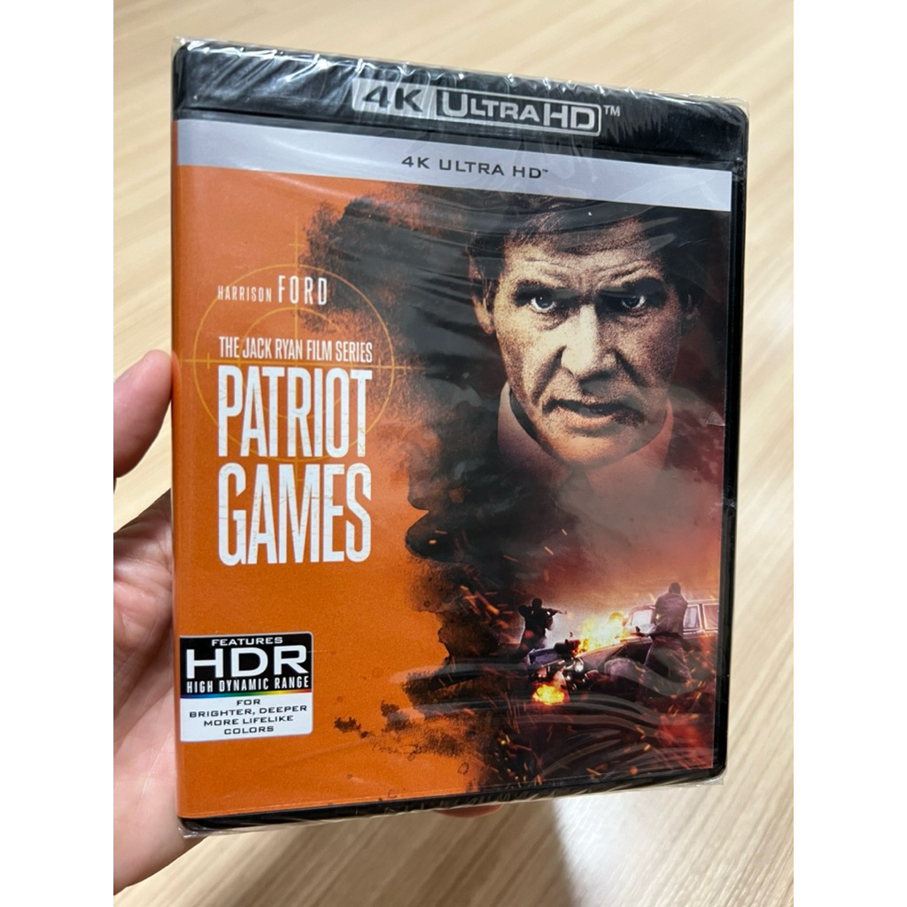 [พร้อมส่ง] Patriot Games (4K Ultra HD) แท้
