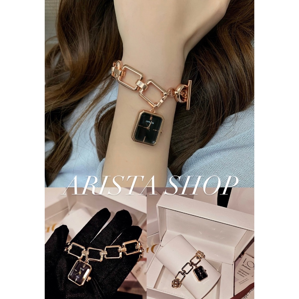 ❌พร้อมส่ง ส่งไว❌สร้อยข้อมือนาฬิกา รุ่น Bella Rose