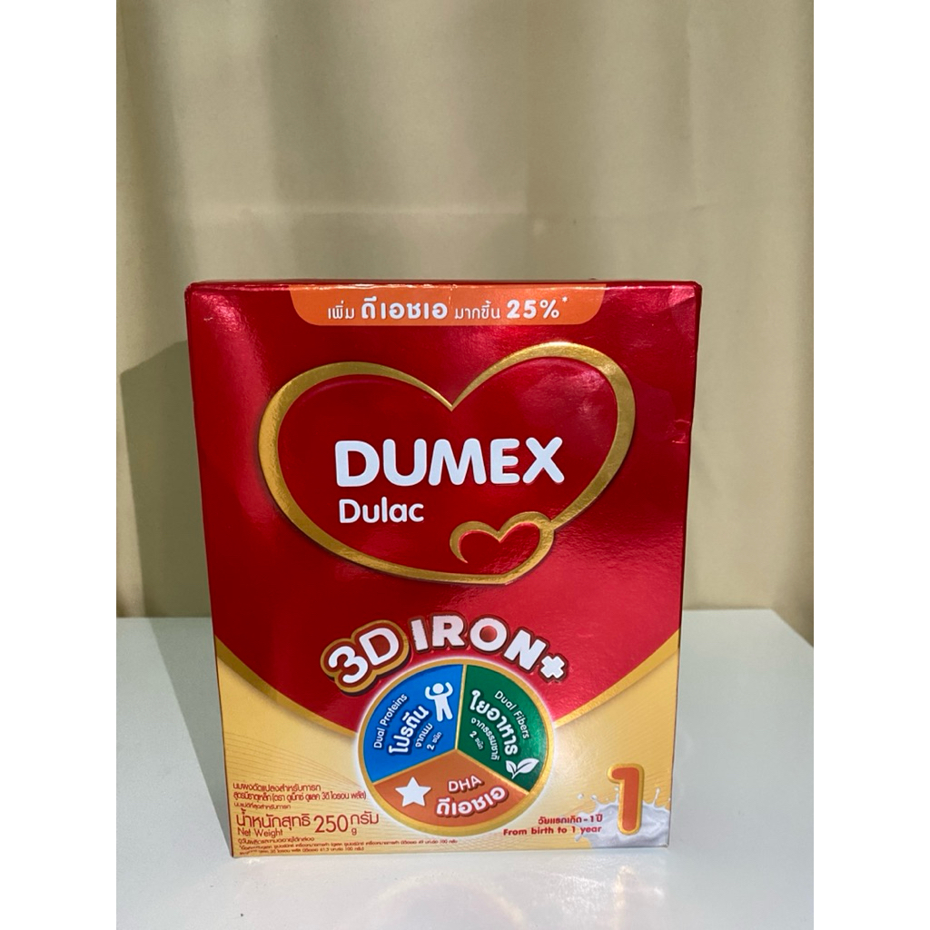 Dumex Dulac ดูเม็กซ์ดูแลค สูตร1 ขนาด 250 กรัม