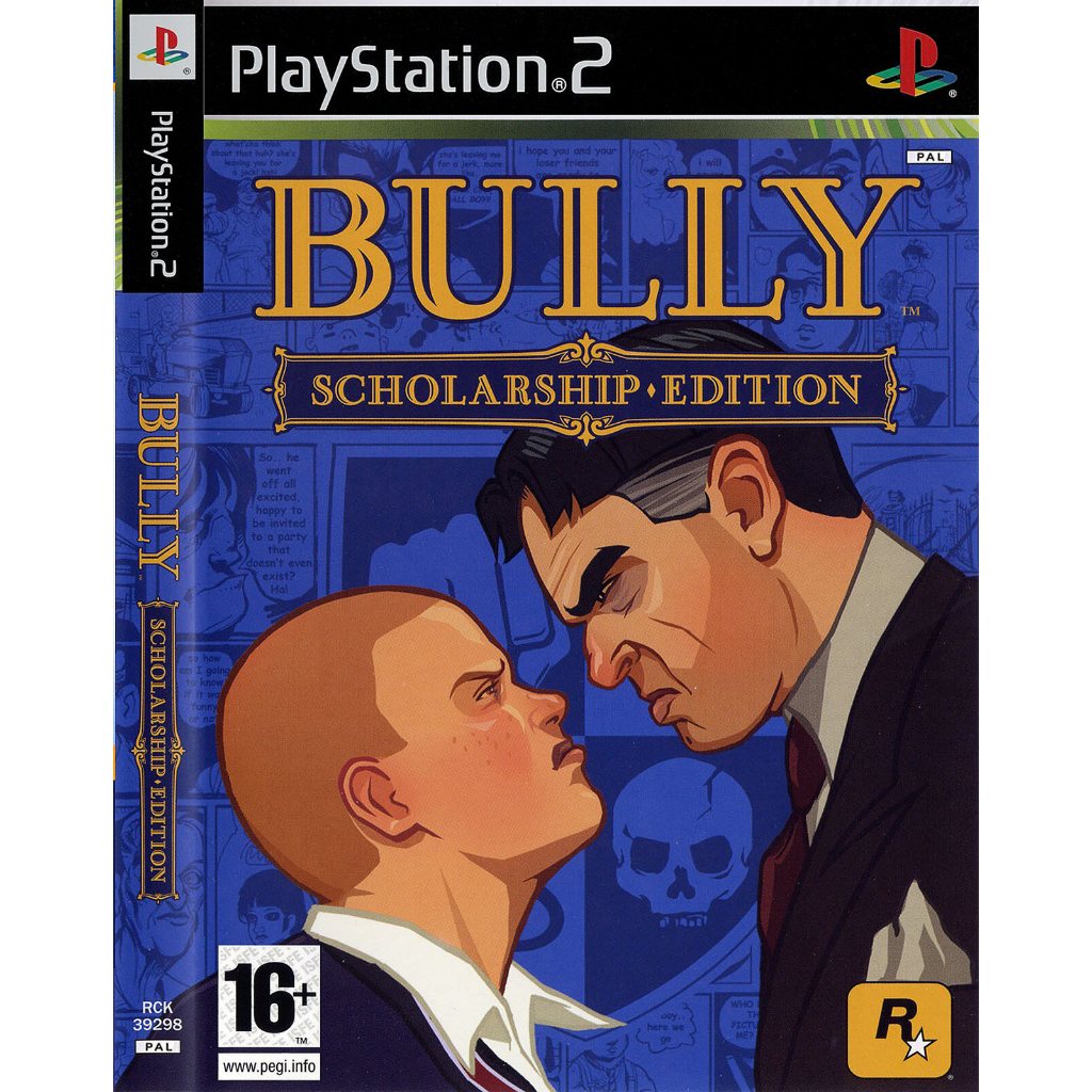 แผ่นเกม PS2 Bully (USA)