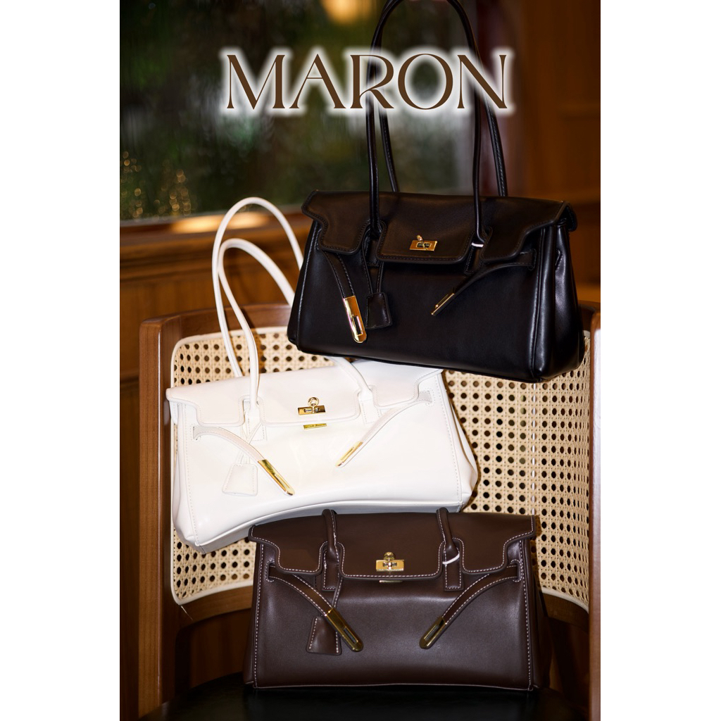 JAYTRIZ — MARON….กระเป๋าหนังสังเคราะห์ สุดพรีเมี่ยม ดูแลรักษาง่ายสวยหรูน้ำหนักเบาจุของได้เยอะ👜