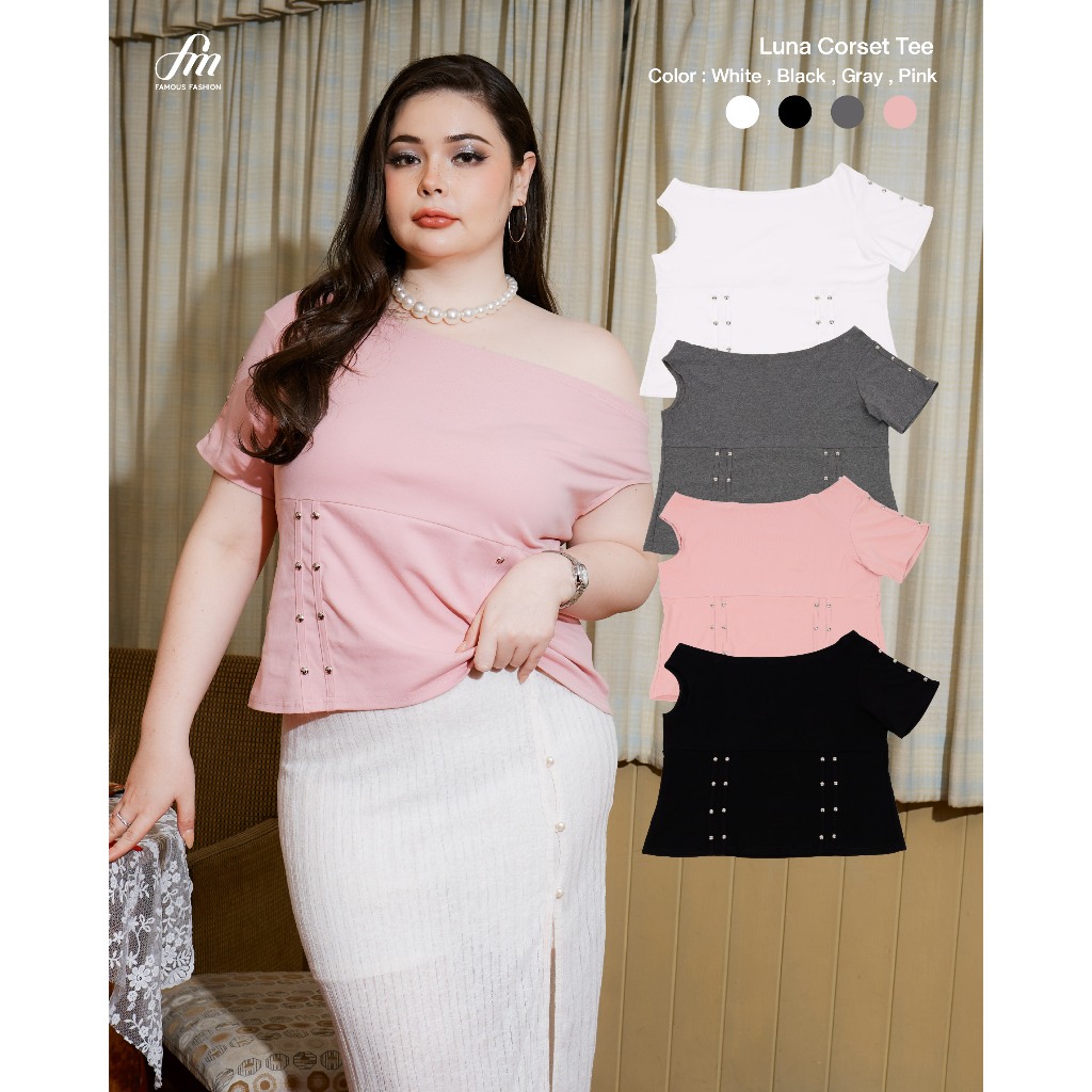 Luna Corset Tee #FMBL-F1T106 #COE #FESTIVE