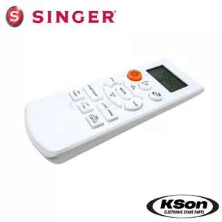 รีโมทแอร์ ซิงเกอร์ อะไหล่แอร์ SINGER Air Conditioner Remote Control รุ่น 08808A