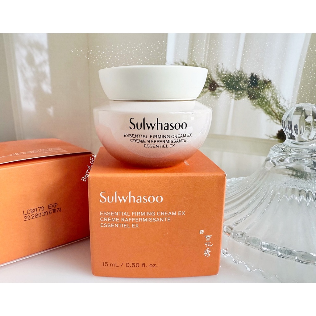 สูตรใหม่ล่าสุด SULWHASOO Essential Firming Cream EX 15 ml. หมดอายุ 2028