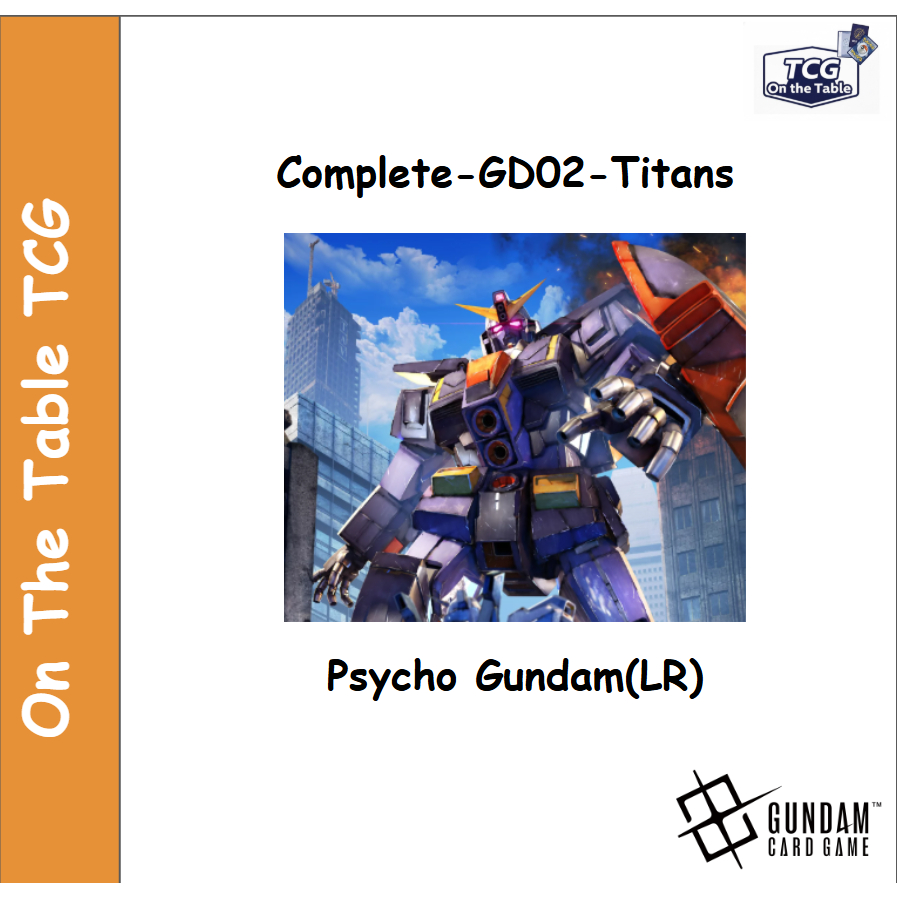 [Gundam][TCG] GD02 - Dual Impact Compete Set