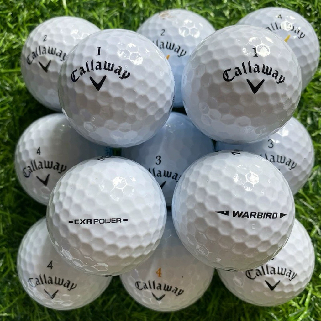 ลูกกอล์ฟมือสอง Callaway 2-3 ชั้น 12 ลูก สภาพ 90-100% ขาวสวย ตีไกล เด้งดี ส่งไวจากเชียงใหม่ Kerry J&T
