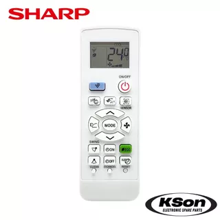 รีโมทแอร์ ชาร์ป อะไหล่แอร์ SHARP Air Conditioner Remote Control รุ่น A967