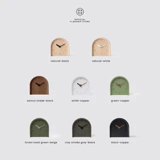 Pana Objects Coby-T : desktop/wall clock นาฬิกาตั้งโต๊ะและแขวนผนัง เครื่องเดินเรียบ ไม่มีเสียงรบกวน