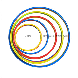 🏃‍♂️ P&P SPORT Flat Agility Ring – 60cm / 70cm | วงแหวนฝึกคว…