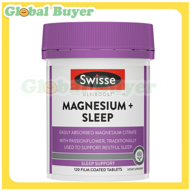 Swisse Ultiboost Magnesium + Sleep 120 Tablets  EXP:07/2027