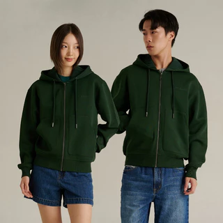 Mc JEANS (แม็คยีนส์) เสื้อกันหนาว Unisex เสื้อกันหนาวมีฮู้ด ทรงเรกูลาร์ Regular Fit Hoodie มีให้เลือก 2 สี MJHZ265