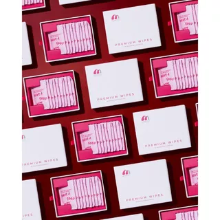 (ขนาดใหม่) Momoko Premium Wipes กล่อง 10 ซอง (แผ่นเช็ดทำความสะอาดกระเป๋าและรองเท้าหนังแบรนด์เนม)